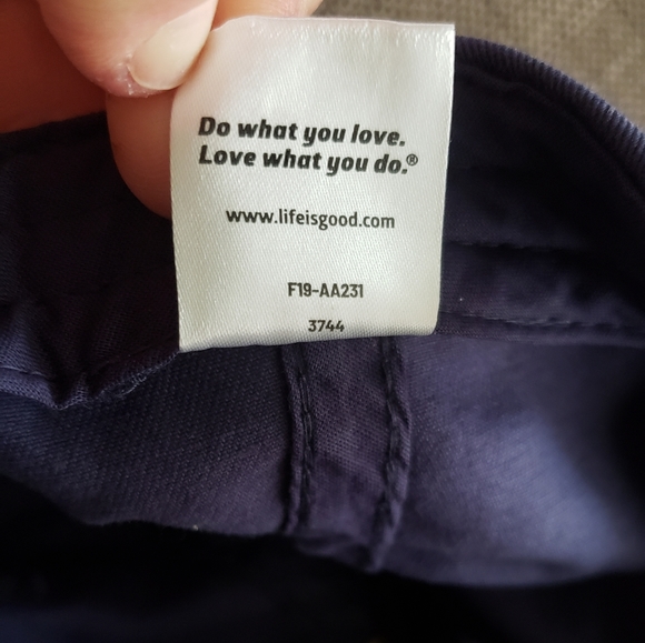 Life is Good--Navy Baseball cap - Picture 9 of 9